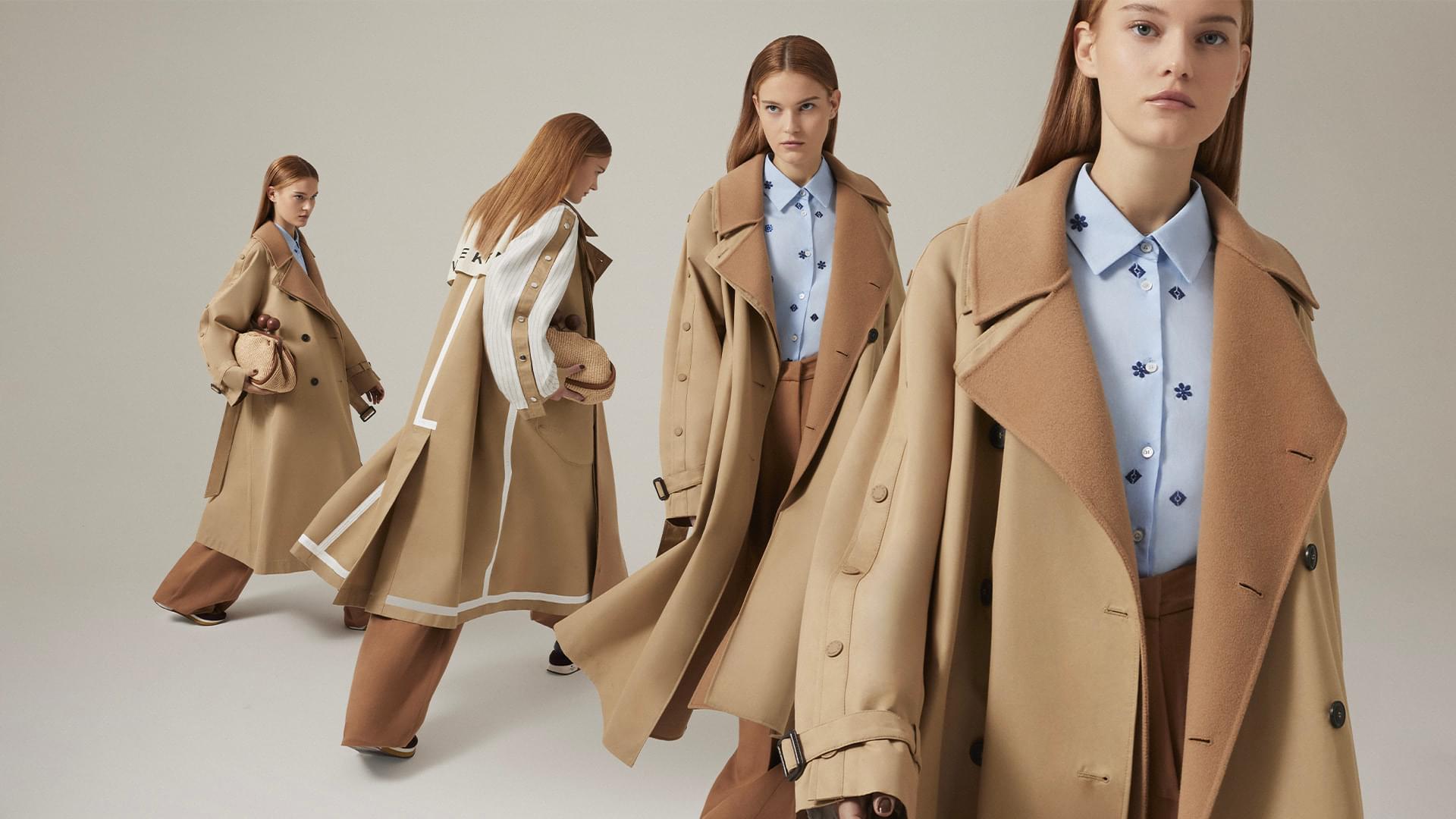 Weekend Max Mara Trench Coat SS24 MONOGRID